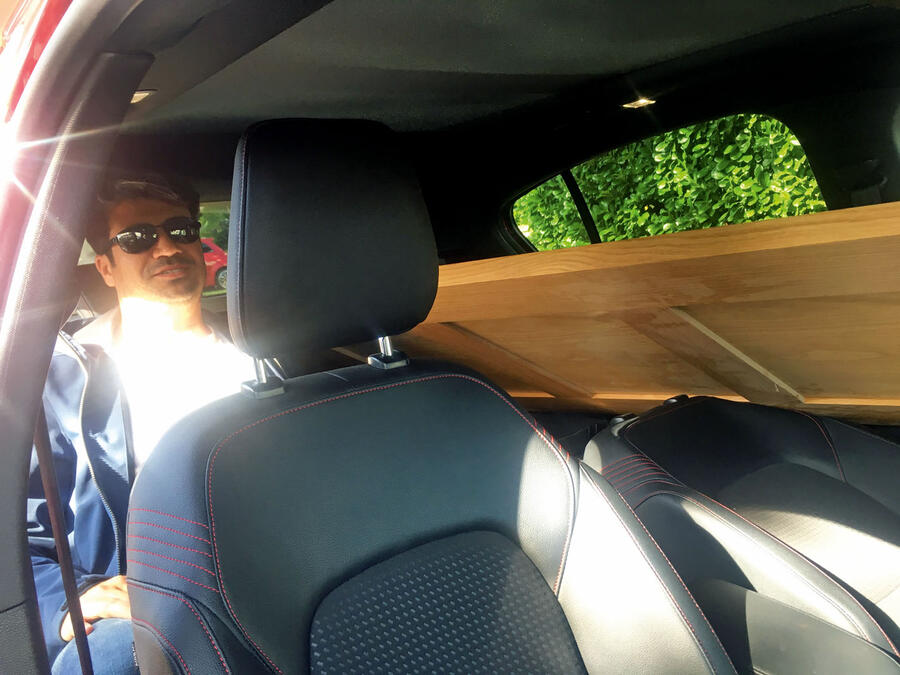 Focus space for door