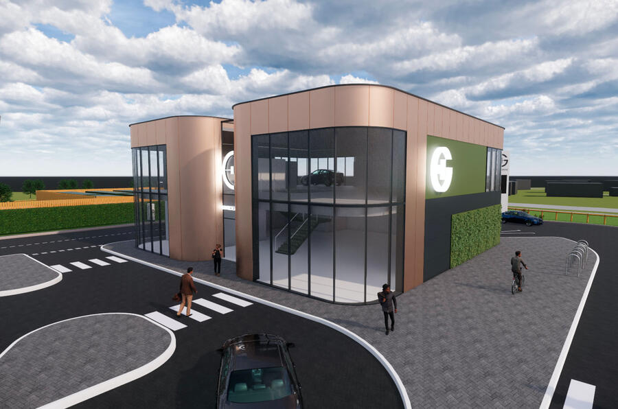 Gridserve forecourt
