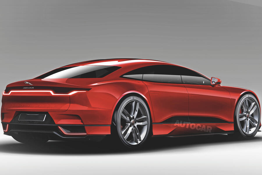 Jaguar XJ 2019 render