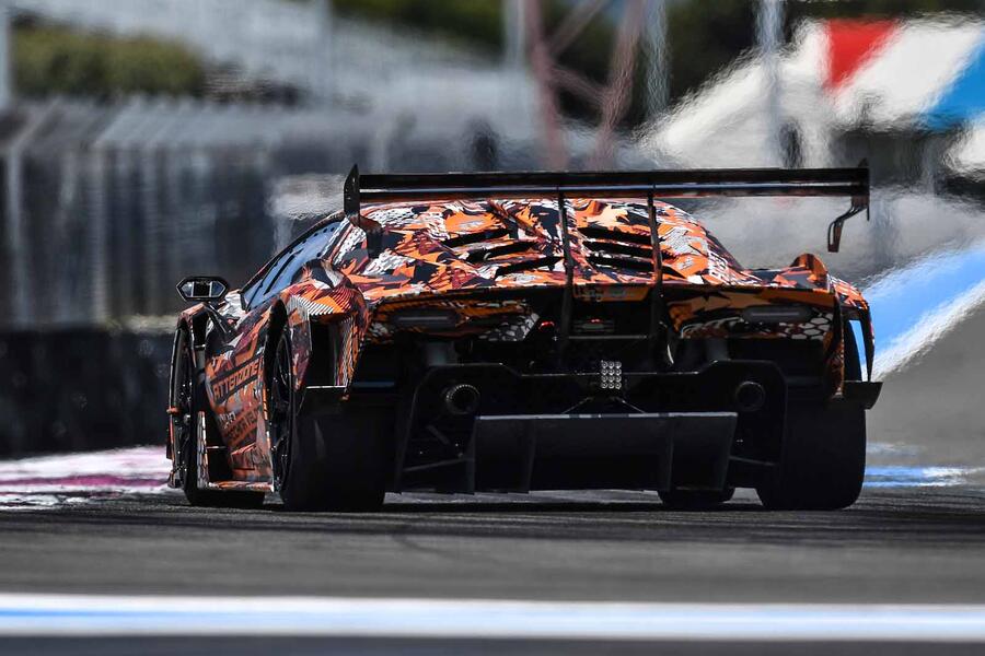 Lamborghini scv12 test 6