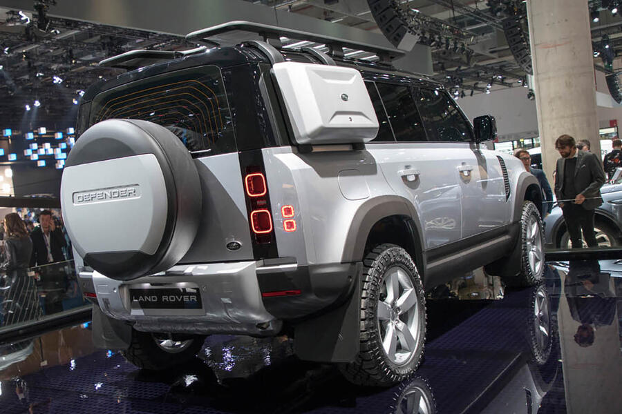 Land rover defender rear