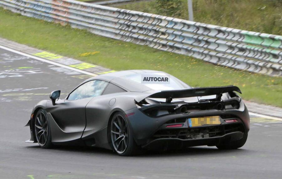 Mclaren 750lt mule 8