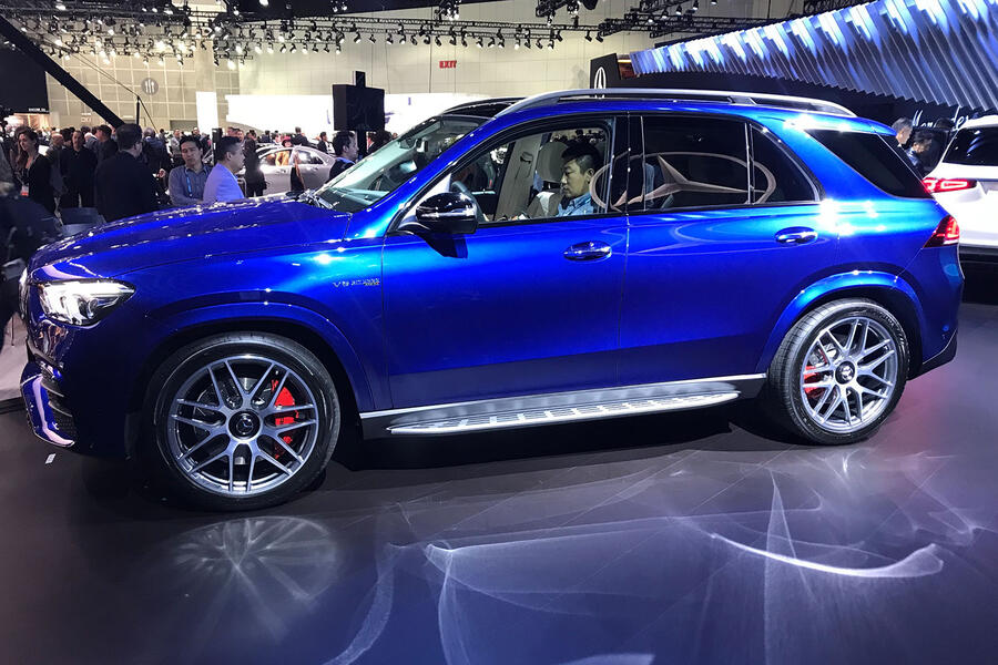 Mercedes amg gle 63 side