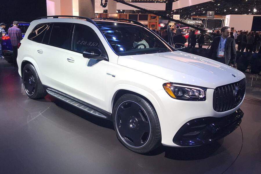 Mercedes amg gls 63 front
