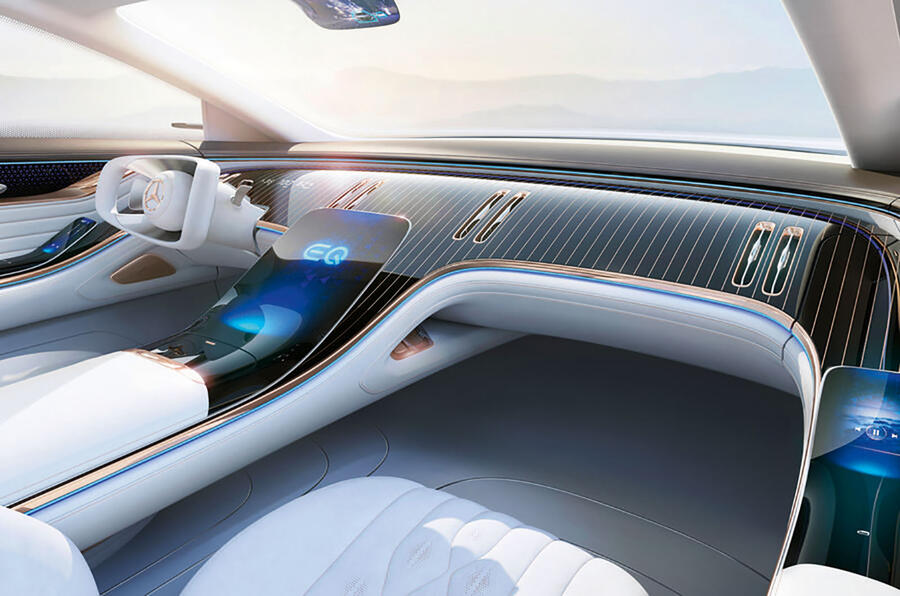 Mercedes eqc interior
