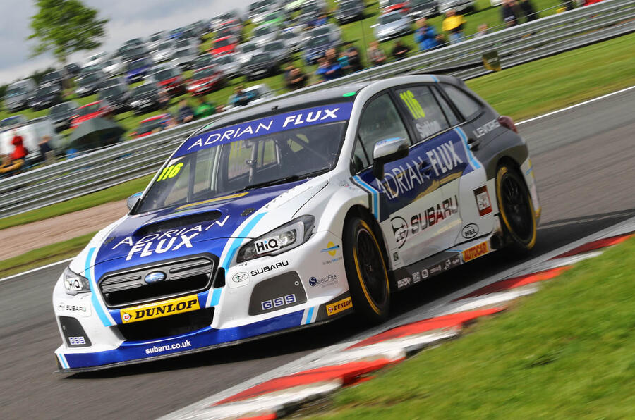 Motorsport ash sutton btcc subaru oulton 2017