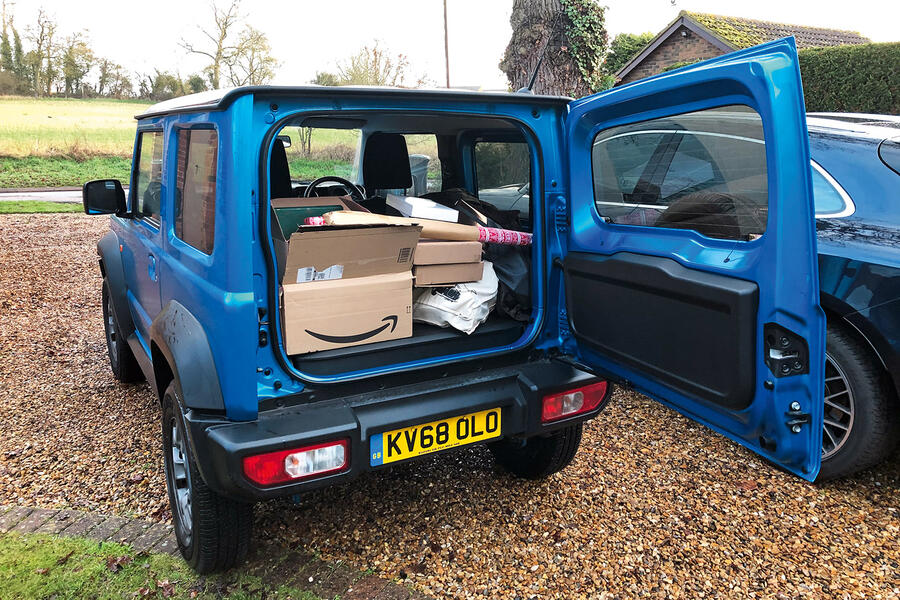Suzuki jimny long term review boot filled