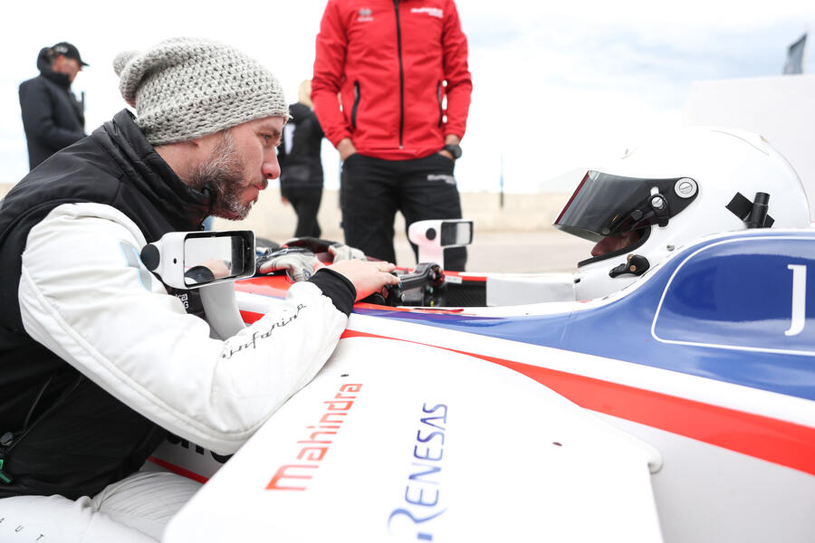 Talking to heidfeld