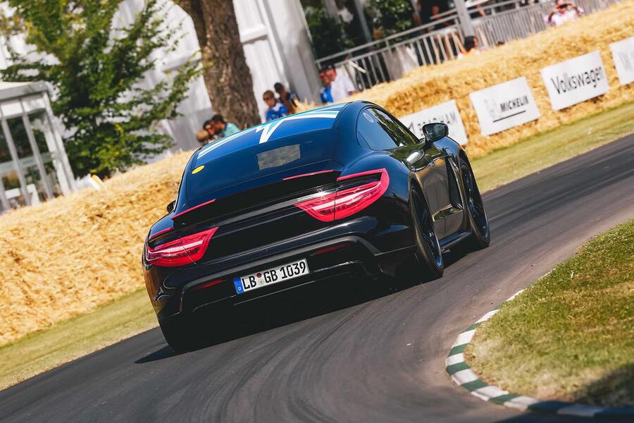 Taycan rear