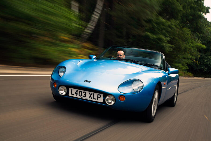Tvr griffith 1994 tracking front