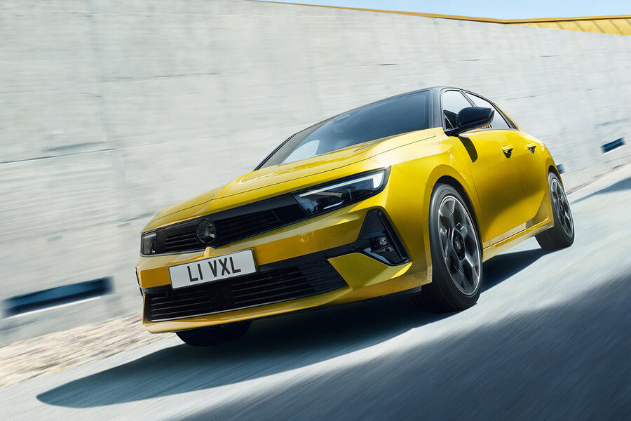 Vauxhall astra phev exterior