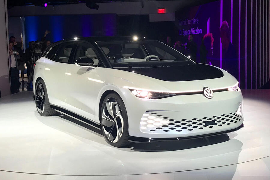 Vw id space vizzion front right