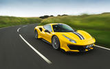 Ferrari 488 Pista 2019 road test review - hero front