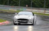 Aston Martin Vanquish Volante in development