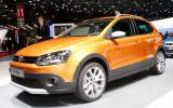 New Volkswagen CrossPolo shown in Geneva