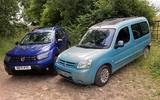 01 citroen berlingo dacia duster front quarter