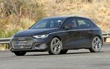 Audi A3 2020 spyshots undisguised