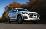 Audi Q5 40 TDI Sport 2020 UK first drive review - hero front