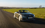 Audi TT Roadster 2019 UK first drive review - hero front