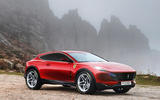 Ferrari SUV render - static front