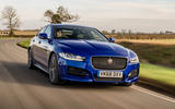 Jaguar XE 20t 2018 UK first drive review - hero front