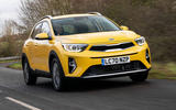 1 Kia Stonic 48v 2021 UK first drive review hero front