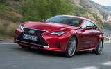 Lexus RC 300h 2019 first drive review - hero front