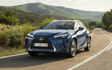 Lexus UX300e 2020 UK first drive review - hero front