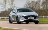 1 Mazda 3 e Skyactiv X 2021 UK fd hero front