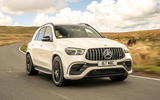 1 Mercedes AMG GLE 63S 2021 UK FD hero front