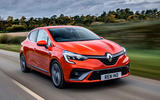 Renault Clio E-Tech hybrid 2020 UK first drive review - hero front