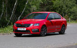 Skoda Octavia vRS Challenge 2019 UK first drive review - hero front