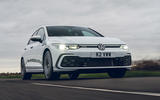 1 Volkswagen Golf GTD 2021 UK first drive review hero front