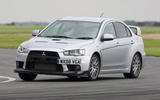 Mitsubishi Lancer Evo X - front