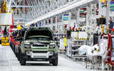 Land Rover Defender 2020 - Defenders lined up