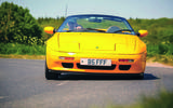 Lotus Elan S2 cornering - front