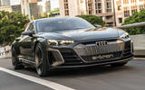 Audi E-tron GT concept 2020 prototype first drive review - hero front