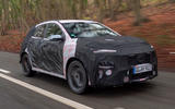 99 Hyundai Kona N prototype drive hero front