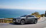 Jaguar I-Pace 2021 facelift official images - tracking front