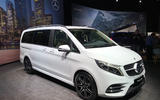 Mercedes-Benz V-Class 2019 reveal - front (white)