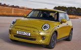 Mini Cooper SE prototype drive 2019 - hero front