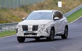 New Hyundai Tucson spied