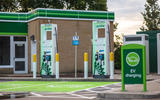 BP Chargemaster 150kW charging points at BP Cranford