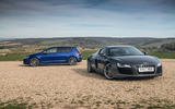 Audi R8 vs. Volkswagen Golf R