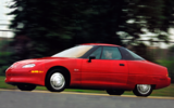 GM EV1 driving shot