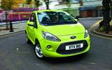 Ford Ka cornering - front