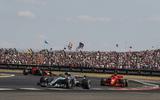 Lewis Hamilton at Silverstone