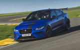 Jaguar XE SV Project 8 2018 UK first drive review - hero front