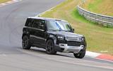 Land Rover Defender V8 Nurburgring front side