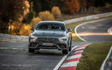 Mercedes-AMG GT 4-door coupe Nurburgring jump